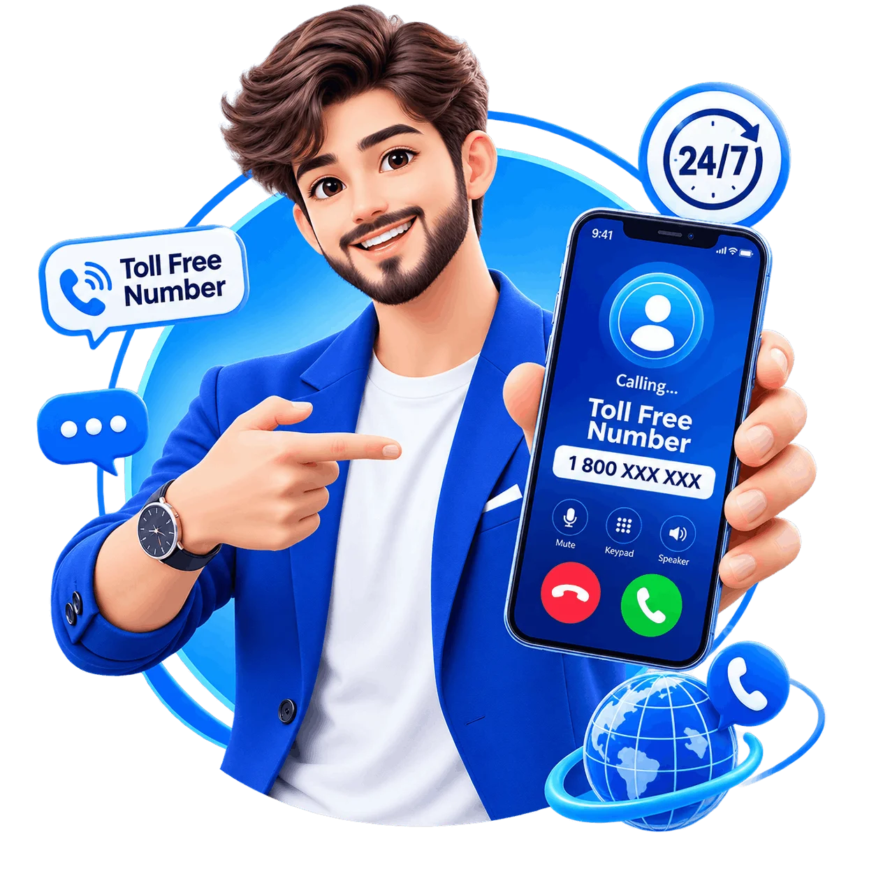TenxTel Toll Free Number Service